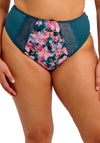 Elomi Lucie High Leg Brief, Blue Multi