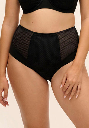 Fantasie Evolution Comfort High Waist Brief, Black