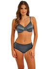 Wacoal Back Appeal Classic Underwire Bra, Grey