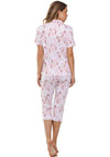 Pastunette Coral Capri Pyjama Set, Pink