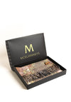 Serafina Collection Scarf and Brooch Gift Set, Beige