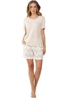 Pastunette Wave Short Pyjama Set, Beige