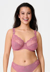 Lingadore 1400-5 Daily Lace Wired Bra, Pink