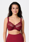 Lingadore 1400-5 Daily Lace Wired Bra, Red