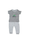 Babybol Baby Boy Stripe Three Piece Set, Green