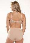 Lingadore 2 Pack High Waist Seamless Brief, Beige
