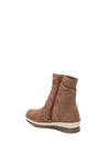 XTI Girls Buckle Ankle Boots, Camel