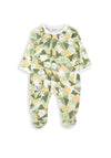 Babybol Baby Boy Abstract Print Babygrow, Green