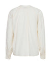Fransa Unni Scalloped Trim, Cream