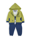 Babybol Baby Boy Pirate 3 Piece Tracksuit, Green