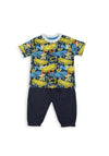 Babybol Baby Boy Skate Tee and Jogger Set, Multi