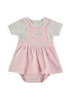 Babybol Baby Girl Dress Set, Pink