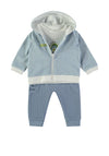 Babybol Baby Boy Fun Zone 3 Piece Tracksuit, Blue