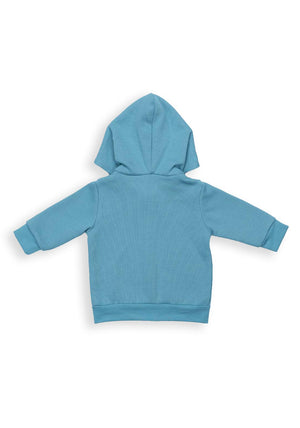 FS Baby Boy Full Zip Hooded Jacket, Blue