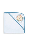 FS Baby Boy Animal Hooded Towel, White