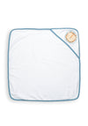 FS Baby Boy Animal Hooded Towel, White