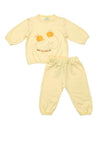 FS Baby Girl Happy Bee Tracksuit, Yellow