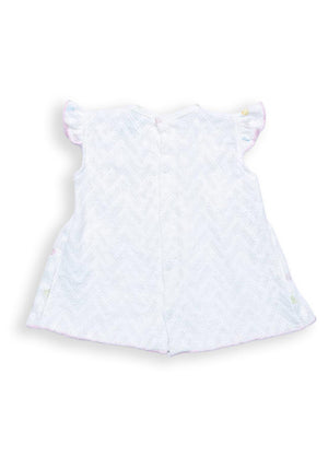 FS Baby Girl Heart Dress and Short Set, White