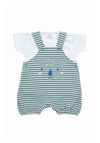 FS Baby Boy Koala Tee and Romper Set, Green
