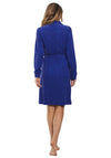 Pastunette Zip Fastening Bathrobe, Blue