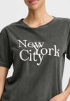 b.young Rach New York T-Shirt, Grey