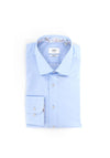 1863 By Eterna 2 Ply Slim Fit Shirt, Light Blue