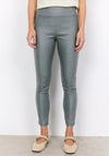 Soyaconcept Pam Faux Leather Leggings, Dusty Green