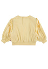Levi’s Baby Girl Balloon Sleeve Sweater, Yellow