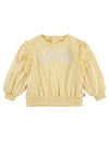 Levi’s Baby Girl Balloon Sleeve Sweater, Yellow