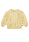 Levi’s Baby Girl Balloon Sleeve Sweater, Yellow
