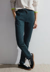 Cecil Casual Fit Jogger Trousers, Strong Petrol Blue