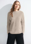 Cecil Moulin Knitted Sweater, Simply Beige