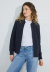 Cecil Zip Up Structured Jacket, Universal Blue