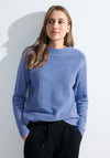 Cecil Moulin Knitted Sweater, Water Blue