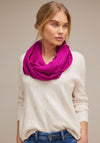 Street One Basic Loop Scarf, Bright Cosy Pink