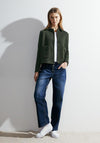 Cecil Waffle Textured Short Jacket, Dynamic Khaki