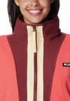 Columbia Womens Back Bowl™ Colour Block Fleece, Pink