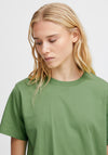 ICHI Basic Crew Neck T-Shirt, Green Tea