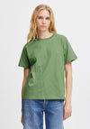ICHI Basic Crew Neck T-Shirt, Green Tea