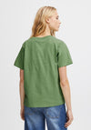 ICHI Basic Crew Neck T-Shirt, Green Tea