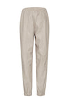 ICHI Cenobi Coated Jogger Trousers, Stone