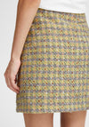 ICHI Boucle Mini Skirt, Stone