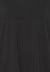 Ichi Jaylen Rhinestone Embellished Top, Black