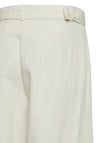 Ichi Elowen Belted Wide Leg Trouser, Birch