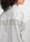 Ichi Rubina Woven Shirt, Cloud Dancer