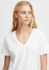 Ichi Palmer V-Neck T-Shirt, Cloud Dancer