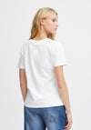 Ichi Palmer V-Neck T-Shirt, Cloud Dancer