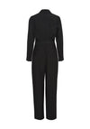 Ichi Ramla Wrap Blazer Jumpsuit, Black