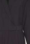 Ichi Ramla Wrap Blazer Jumpsuit, Black