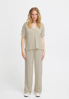 Ichi Yose Soft Touch T-Shirt, Doeskin Melange